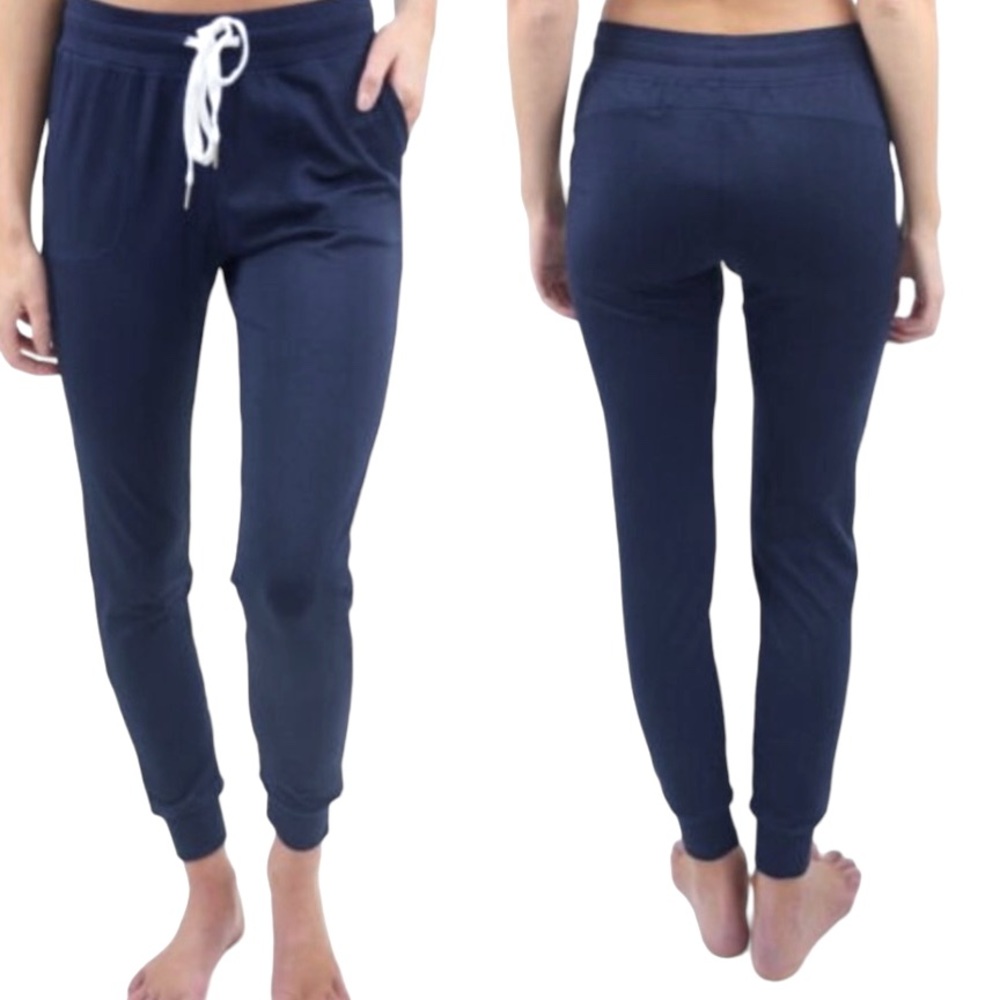 Zyia Active Navy Cozy Joggers Size XS